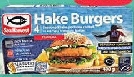 Sea Harvest Hake Burgers 400 g
