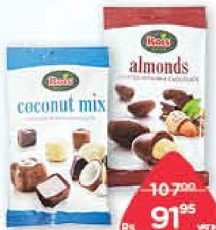 Rols Chocolate Cherries Dark, Strawberries White, Coconut Mix, Milk Almonds, Cranberry, Hazelnut 80 g
