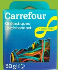 Carrefour Elastic Band Set 50g