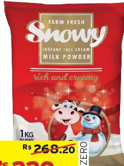Snowy Full Cream Milk Powder 1KG