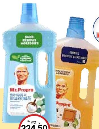 Mr. Propre Multi-Usages au Bicarbonate / Savon Noir & Fleurs d'Oranger - 1L