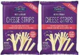 Emborg Cheese Strips 4 x 21g