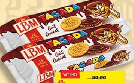 LBM Bisc Tagada Chocolat Aux Lait 135g