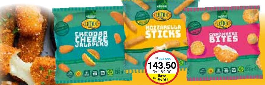 Le Duc Mozzarella Sticks / Camembert Bites/ Chilli Cheese Nuggets/ Cheddar Cheese Jalapeno - 250g