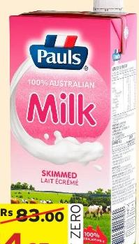 Pauls UHT Half Cream / Skimmed Milk 1LT