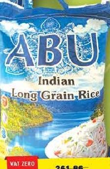 Abu Indian Long Grain Rice 5kg