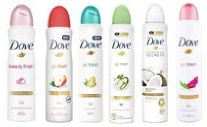 Dove Deodorant Spray 250ml All Refs