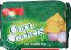 CREDO Onion Crackers 100g