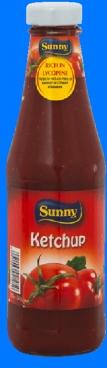 Ketchup SUNNY La bouteille de 300 ml