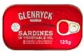 Sardines in vegetable oil Glenryck, 125g
