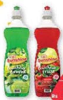 Sunshine Concentrated Dish Liquid All Range 750 ml