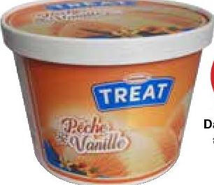 Dairymaid Treat Peach Vanilla Ice Cream 1.8L