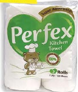 Perfex Kitchen Towel 2 Rolls