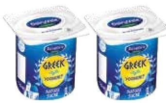 DairyVale Greek Style Yoghurt Nature Sucré 125g