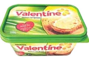 Valentine Medium Fat Spread 500g