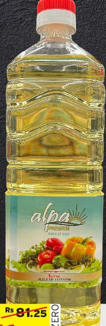 Alpa Premium Soyabean Oil 1LT (SP / MRP)