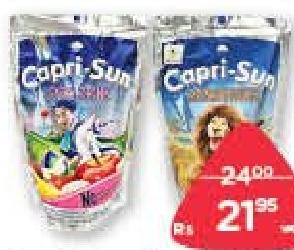 Capri-Sun Jus de Fruits Fairy Drink, Mangue Passion, Multi Vitamin, Mystic Dragon, Safari Fruit 200 ml
