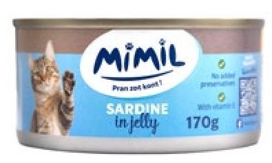 Mimil Wet Cat Food 170g Sardine in Jelly