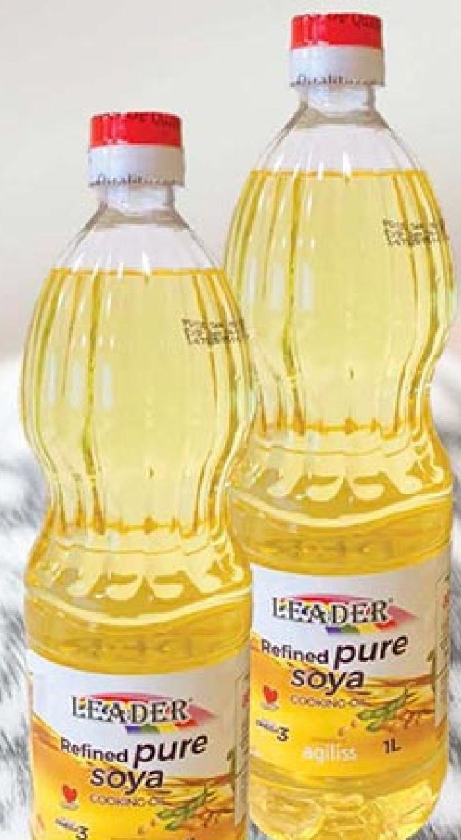 Leader Refined Pure Soya Oil 1L