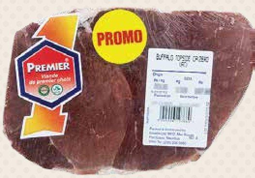 Premier Frozen Buffalo Topside (India) 500g