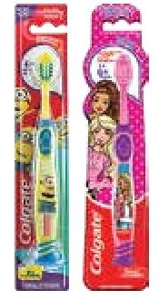Colgate Tooth Brush Kids Minions/ Barbie 6Yrs +