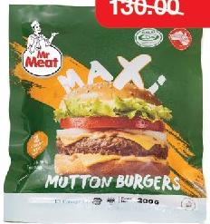 Maxi Mutton Burgers - Mr Meat le sachet de 2x100g