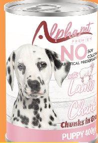 Alphapet Puppies Can Food 400g
