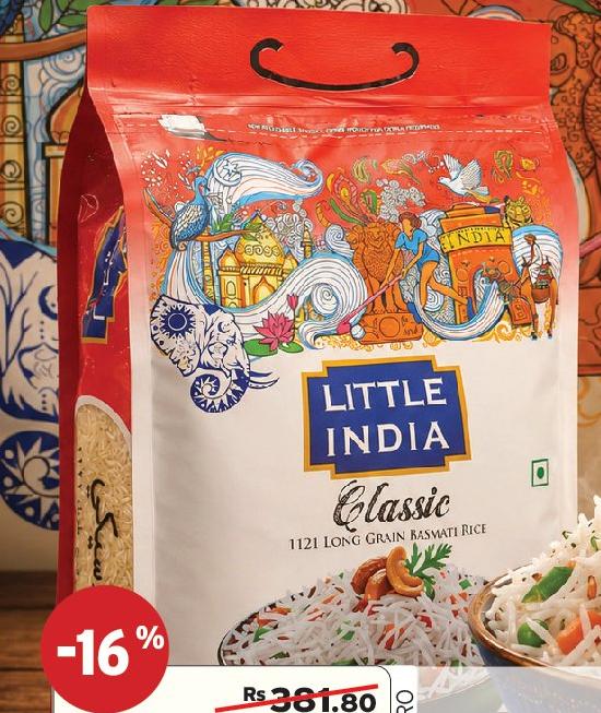 Little India Classic Basmati Rice 1121 5kg