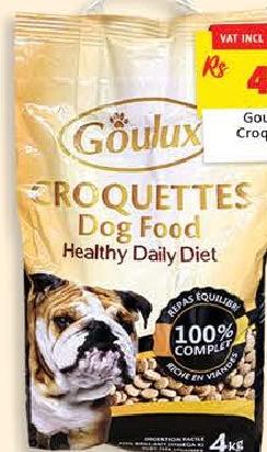 Goulux Dog Food Croquettes Viande 4kg