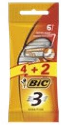 BIC Sensitive 3 Pouch 4's+2 Free