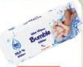 Bumble Bee 99.9% Water Based Baby Wipes X 60