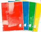 Cahier brochure Grands carreaux CARREFOUR Format : 24 x 32 cm 192 Pages Coloris assortis