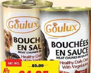Gouloux Dog Food Volaille/Chicken/Beef 410g