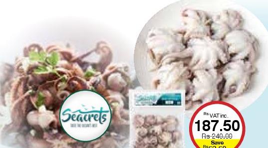 Seacrets Baby Octopus India - 500G