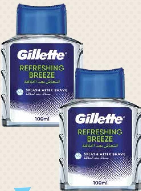 Gillette Refreshing Breeze After Shave Splash 100ml