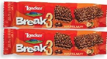 Loacker Bisc Hazelnut Break 19g