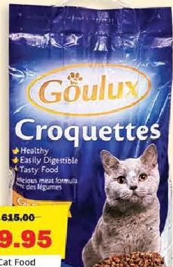 Gouloux Cat Food Croquettes Viandes 4kg