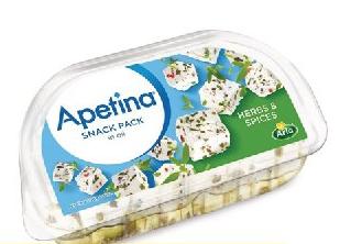 Arla Apetina Snacks Hot & Spicy 80g / Sundried Tomato 100g