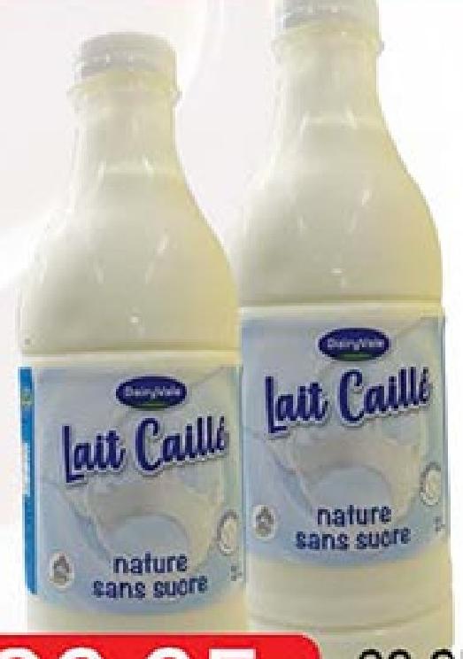Dairyvale Lait Caillé Nature 1L