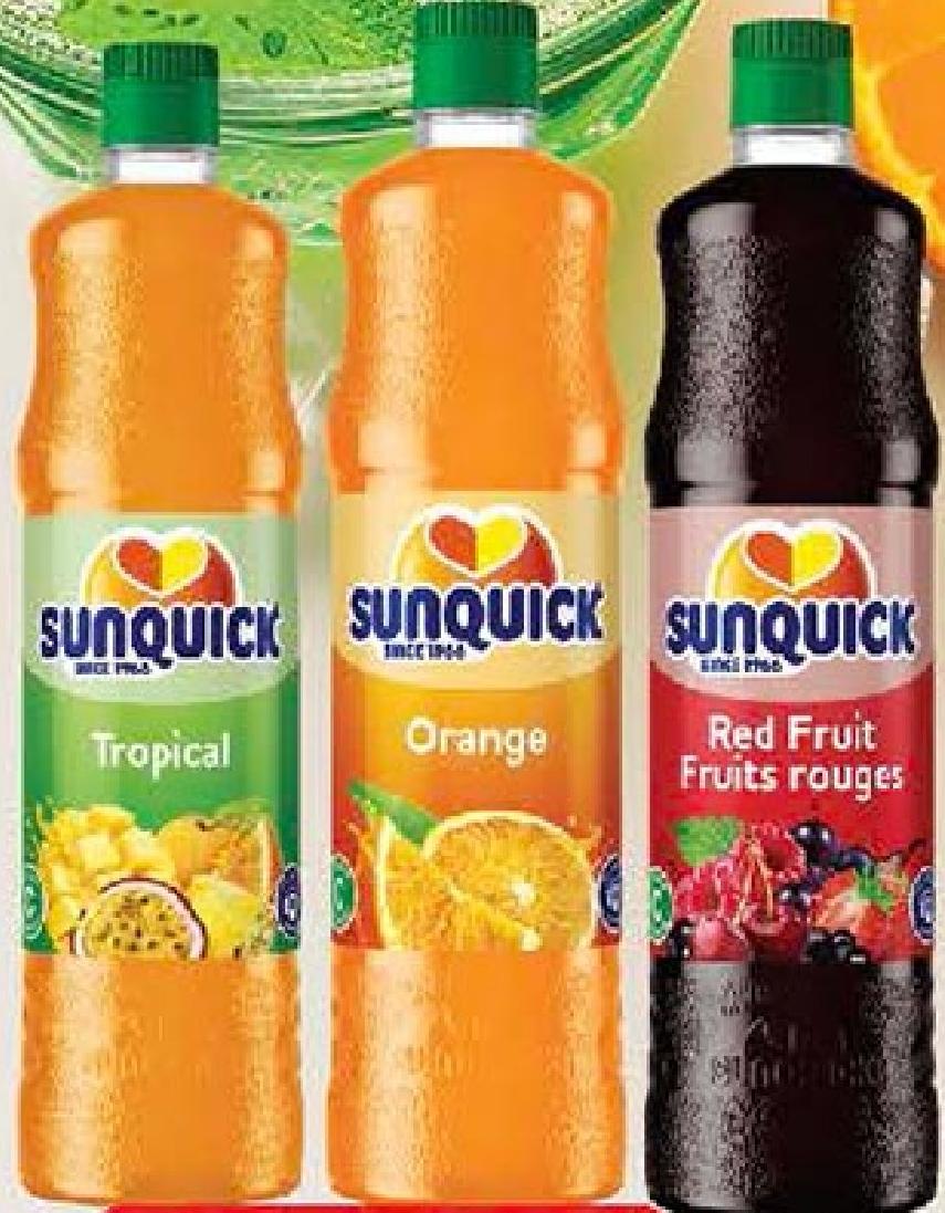 Sunquick 700ML All Refs