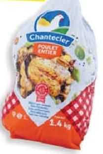 Chantecler Poulet Entier Surgelé 1.4kg