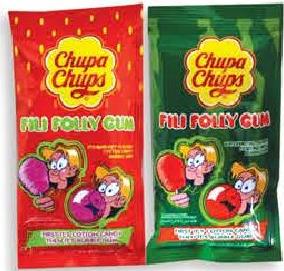 Chupa Chups Fili Folly Gum Cotton Candy (3 Refs)