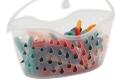 Basket + 28 Clothes Pins