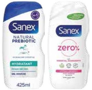 Sanex Gel Douche Prebiotic 425 - 475ml