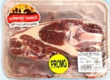 COUNTRY CHOICE Lamb Shoulder BBQ Chops 500g